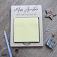 Personalised Teacher Post it Pad