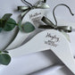 Personalised Wedding Coathangers