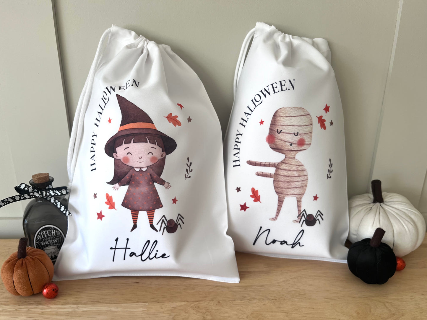 Personalised Halloween Sack