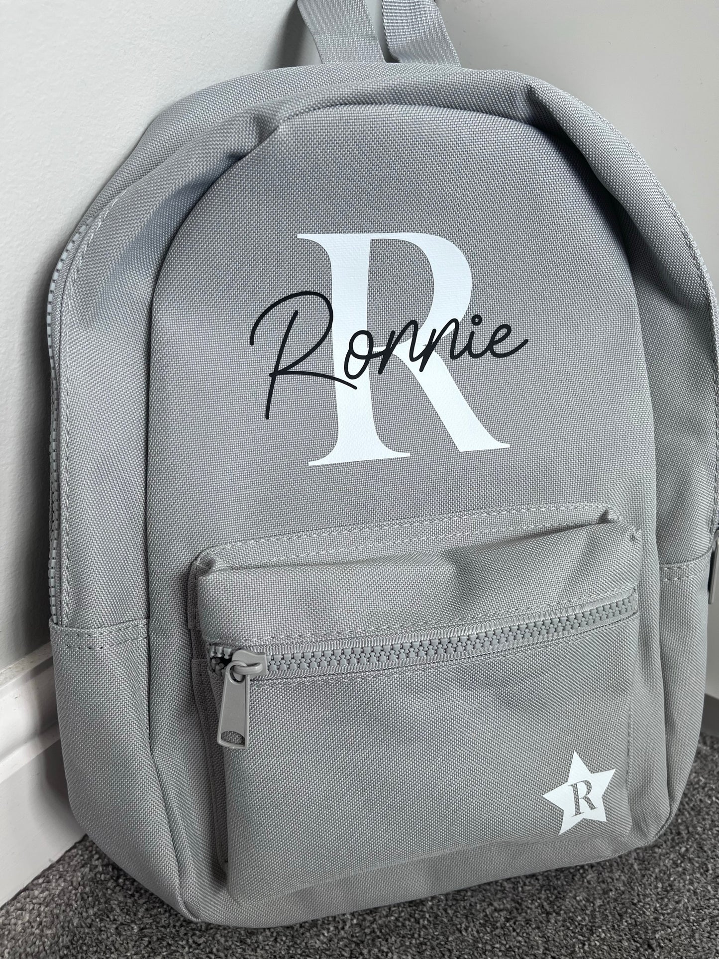 Personalised Kids Rucksack Star