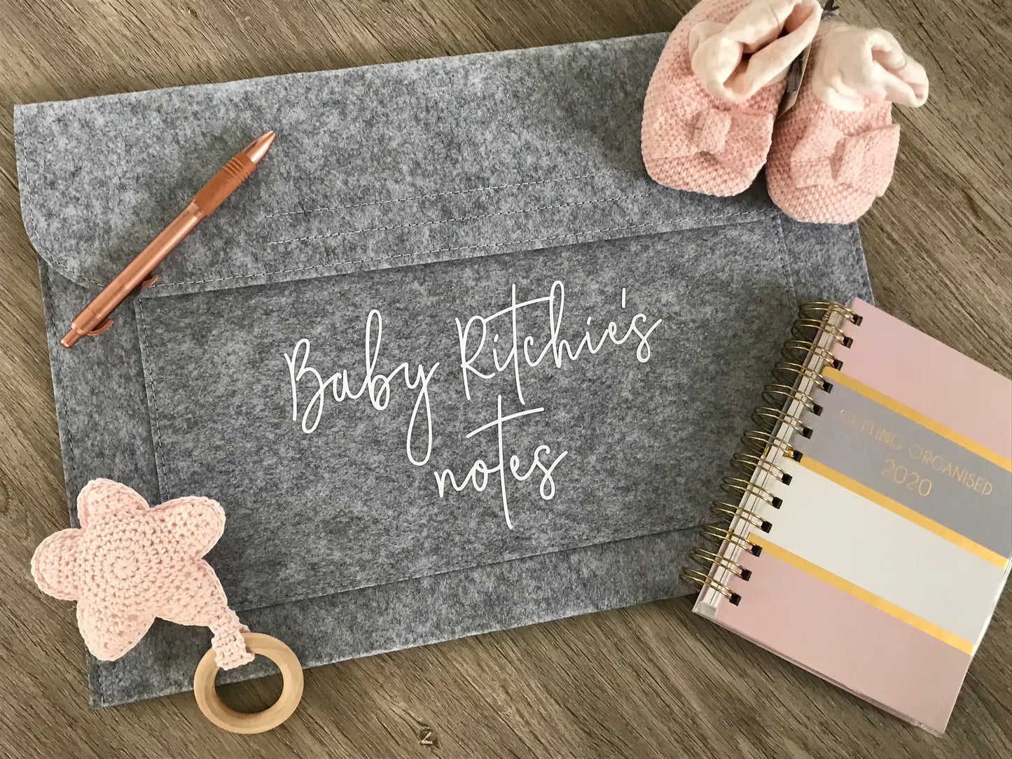 Personalised Pregnancy Document Folder