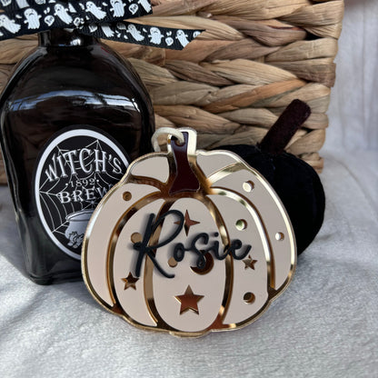 Personalised Magic Pumpkin Tag