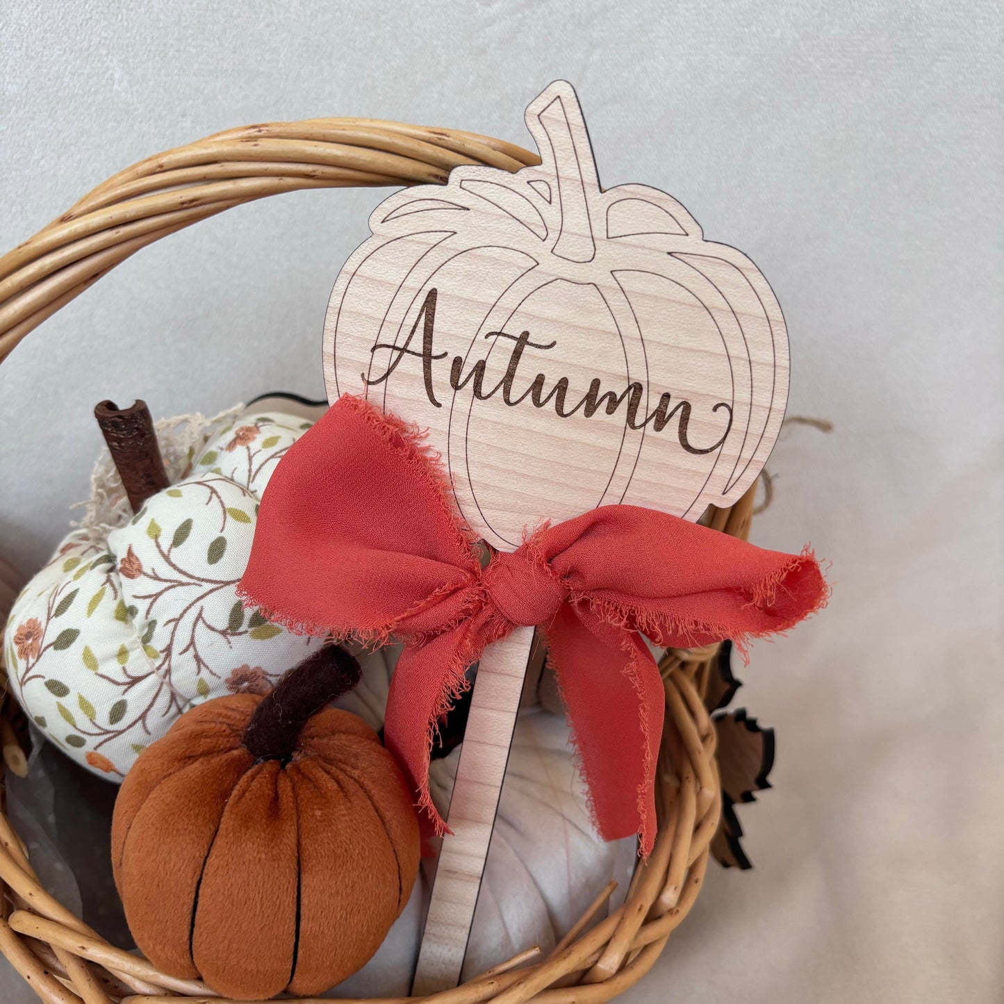 Personalised Pumpkin Wand