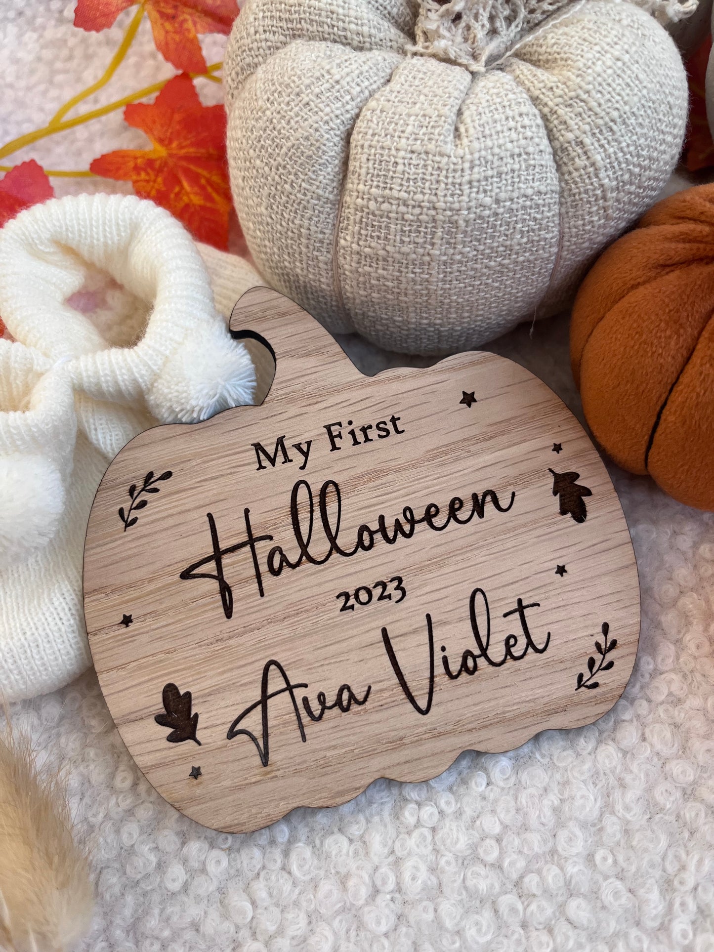 Personalised Pumpkin Keepsake