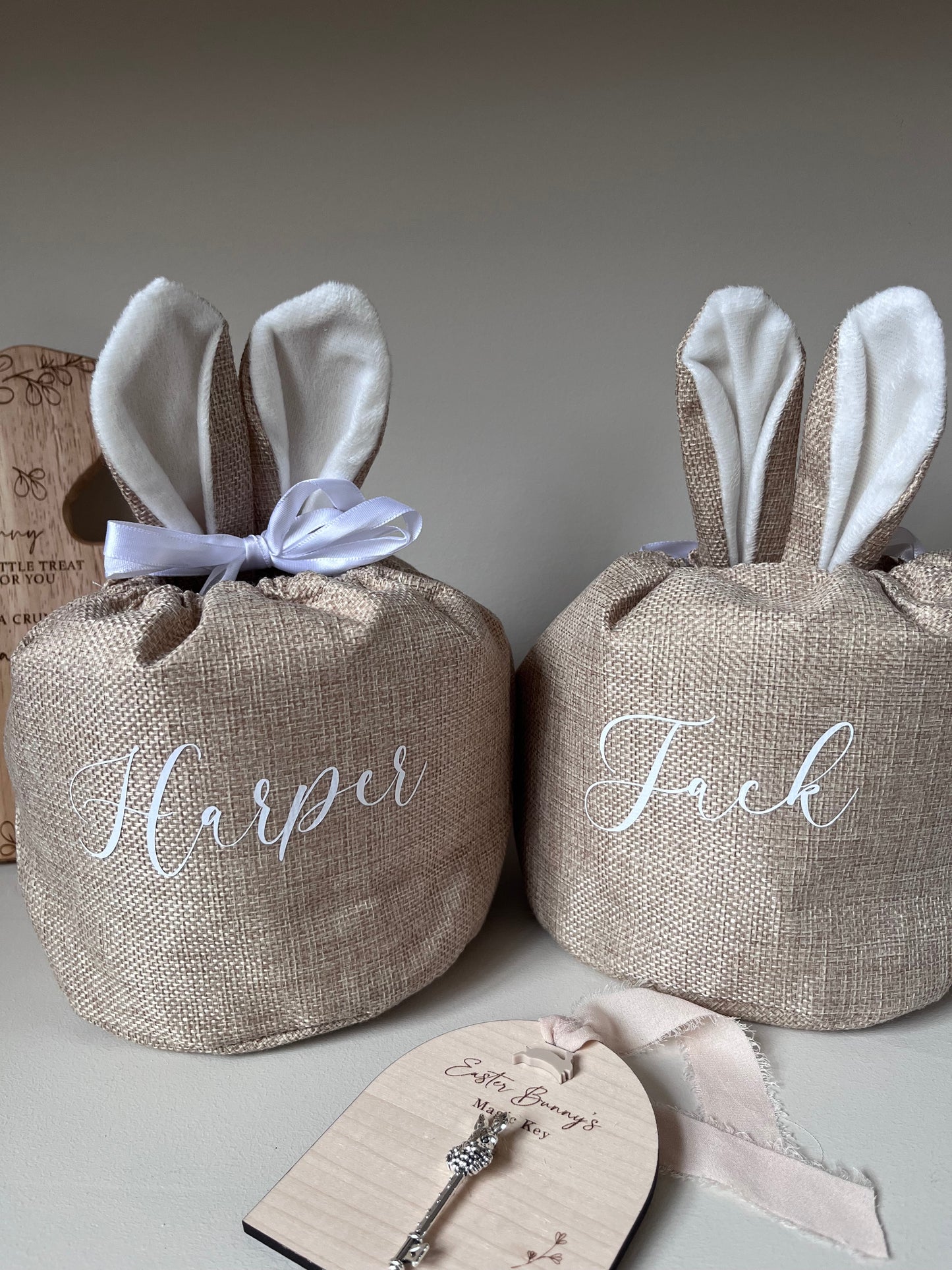 Jute Bunny Bags