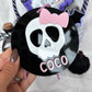 Halloween Skull Tag
