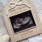 Personalised Pregancy Announcement Scan Holder Frame