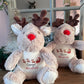 Personalised Rudolf Plush - Santa sleigh