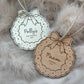 Personalised Christmas Wreath Bauble