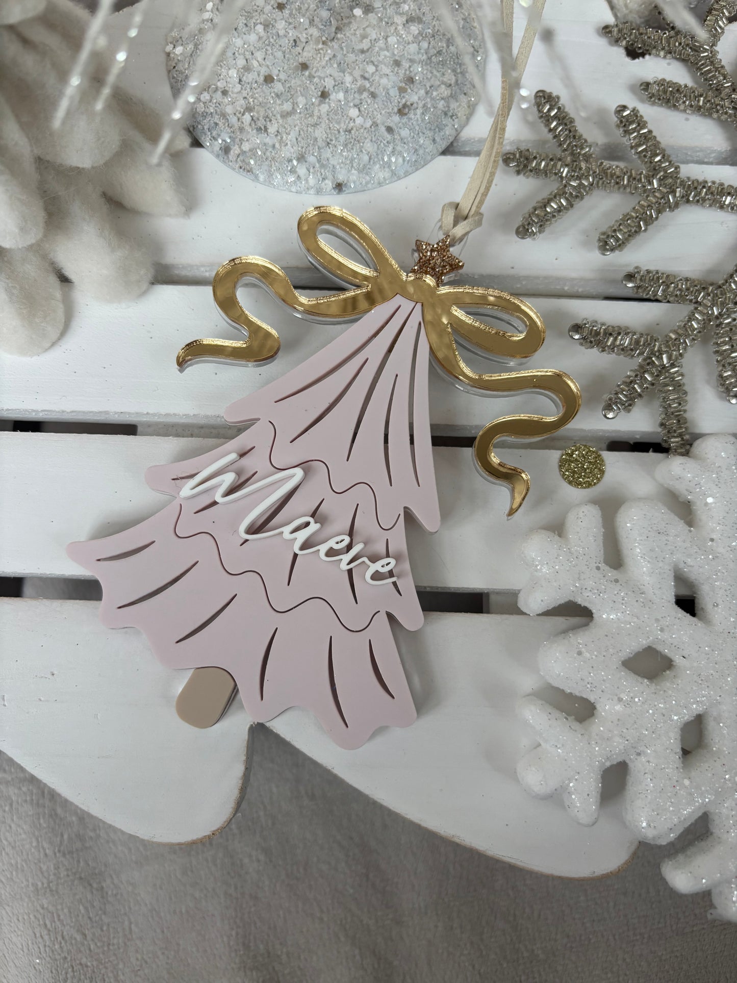 Personalised Christmas Tree Bauble