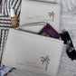 Luxury Personalised Travel Wallet - Palm Tree