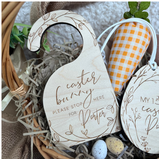 Personalised Easter Door Hanger