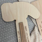 Father’s Day Footprint Hammer Plaque