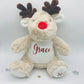 Personalised Rudolf Plush