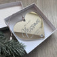 Personalised Last Missmas Bauble