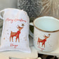 Personalised Reindeer Mug & Treat Bag