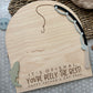 Father’s Day Fishing Theme - Handprint/Footprint Gift Plaque