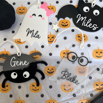 Personalised Halloween Tags