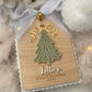 First Christmas Photo Plaque & Bauble - Christmas Tree