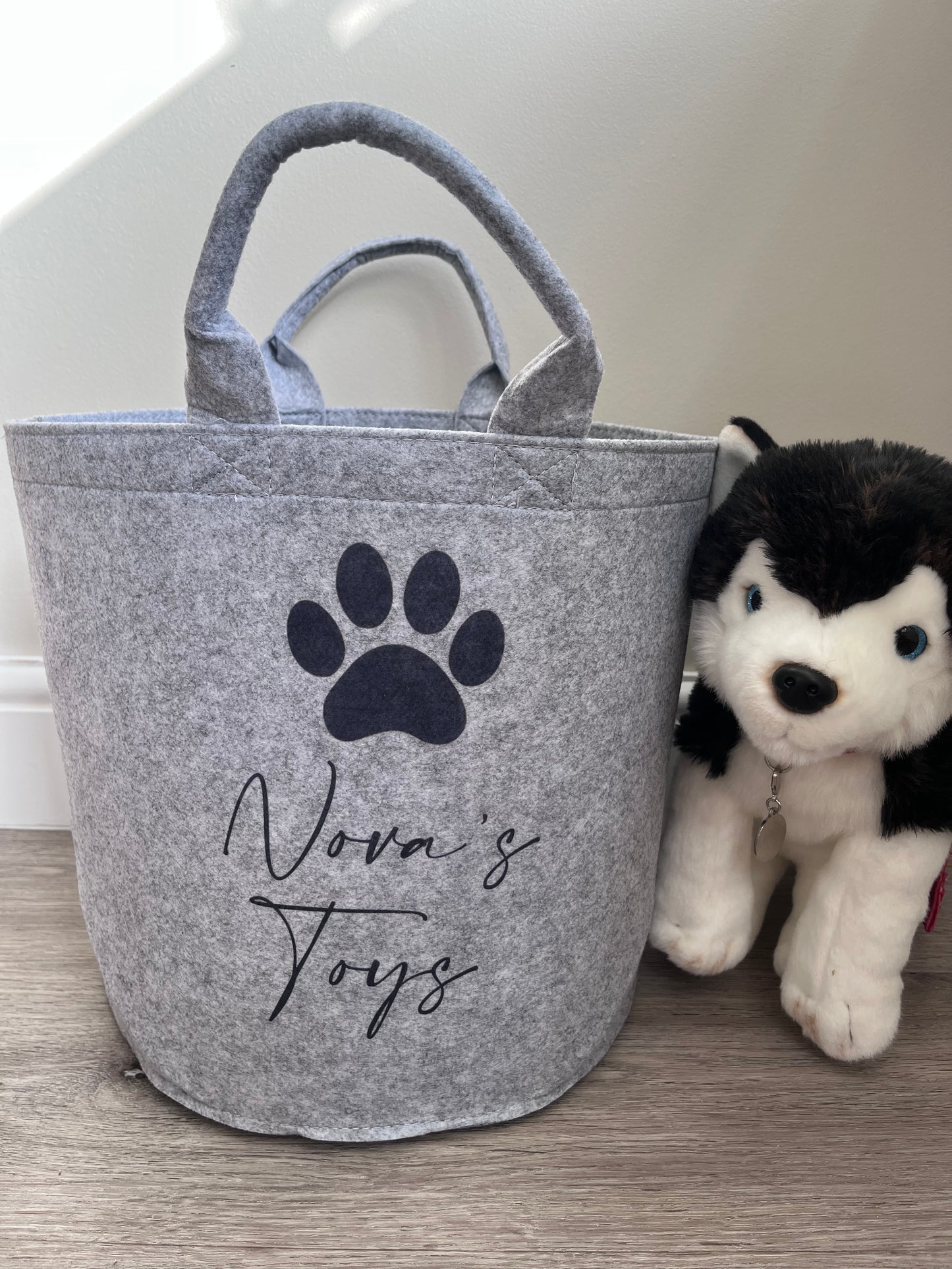 Personalised Pet Storage Trug