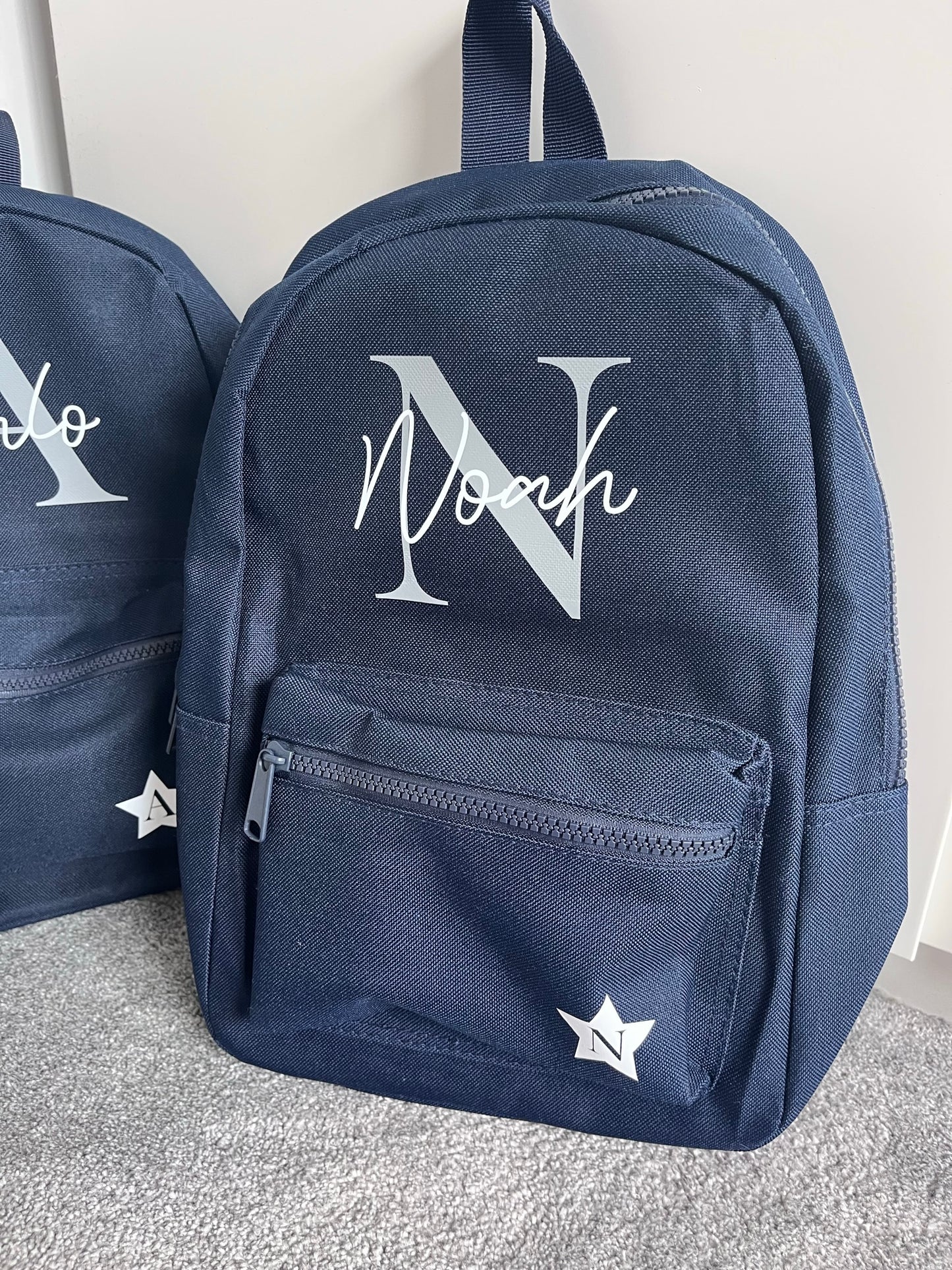 Personalised Kids Rucksack Star