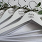 Personalised Wedding Coathangers