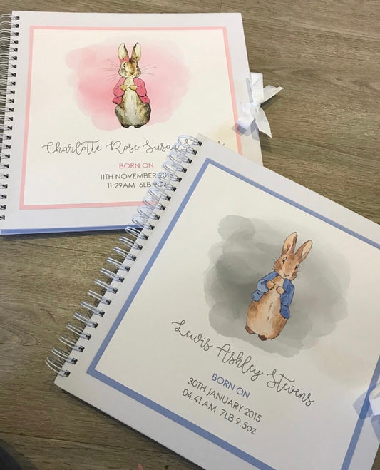 Peter Rabbit and Flopsy Bunny Scrapbook