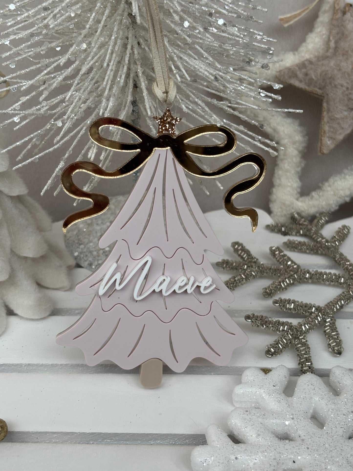 Personalised Christmas Tree Bauble