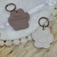 Paw Print Pet Tag - Personalised Acrylic Paw Tag