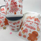Pink Gingerbread Christmas Mug & Treat bag