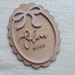 Bow Frame Name Announcement Plaque
