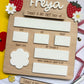 Personalised First Day of School Board - Strawberry Arch