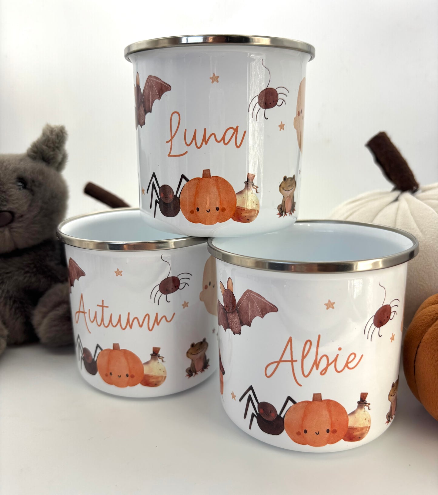 Halloween Cute Pumpkin Mug & Treat bag