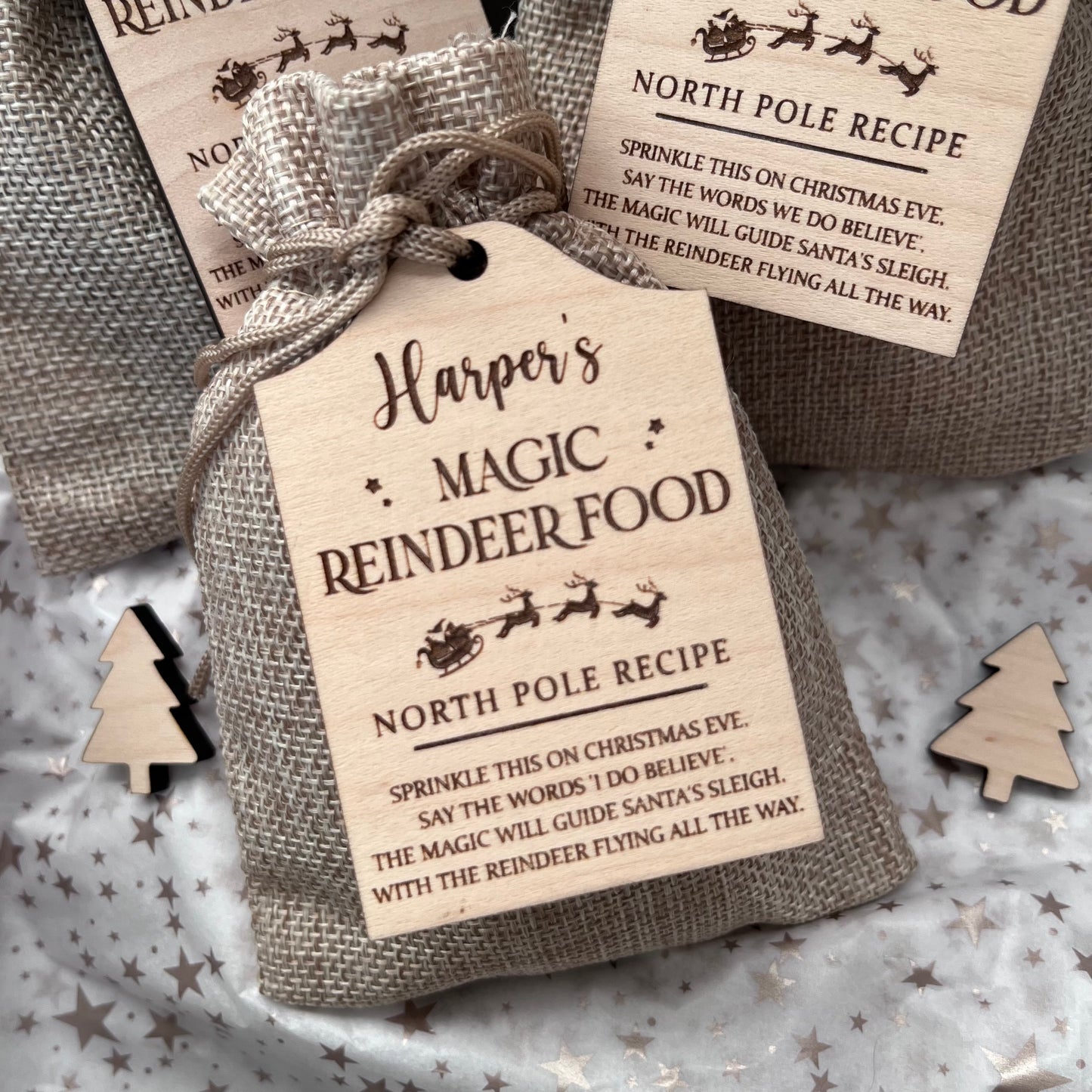 Personalised Magic Reindeer Food - Traditional