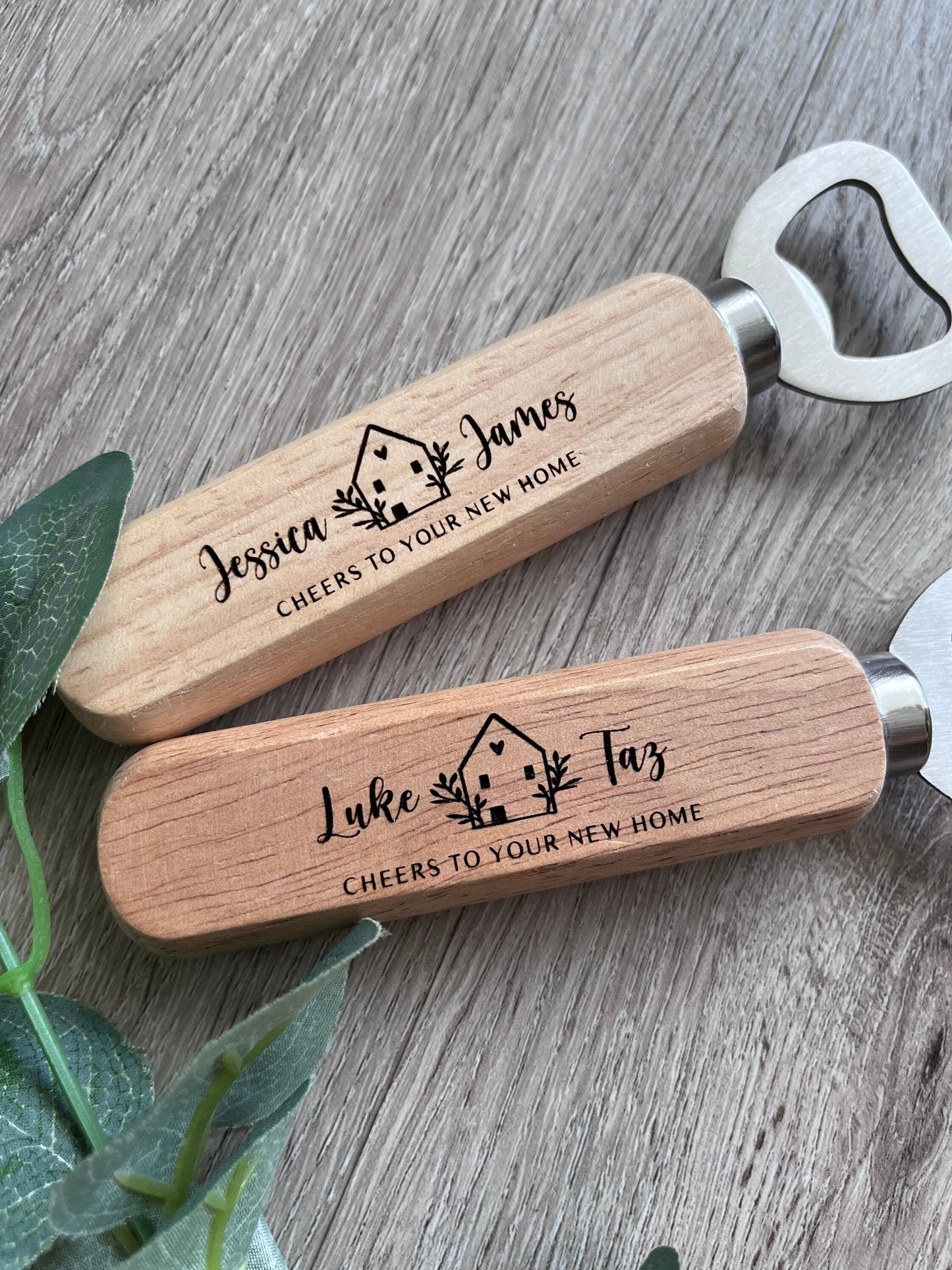 Personalised House Warming Beer Bottle Opener