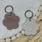 Paw Print Pet Tag - Personalised Acrylic Paw Tag