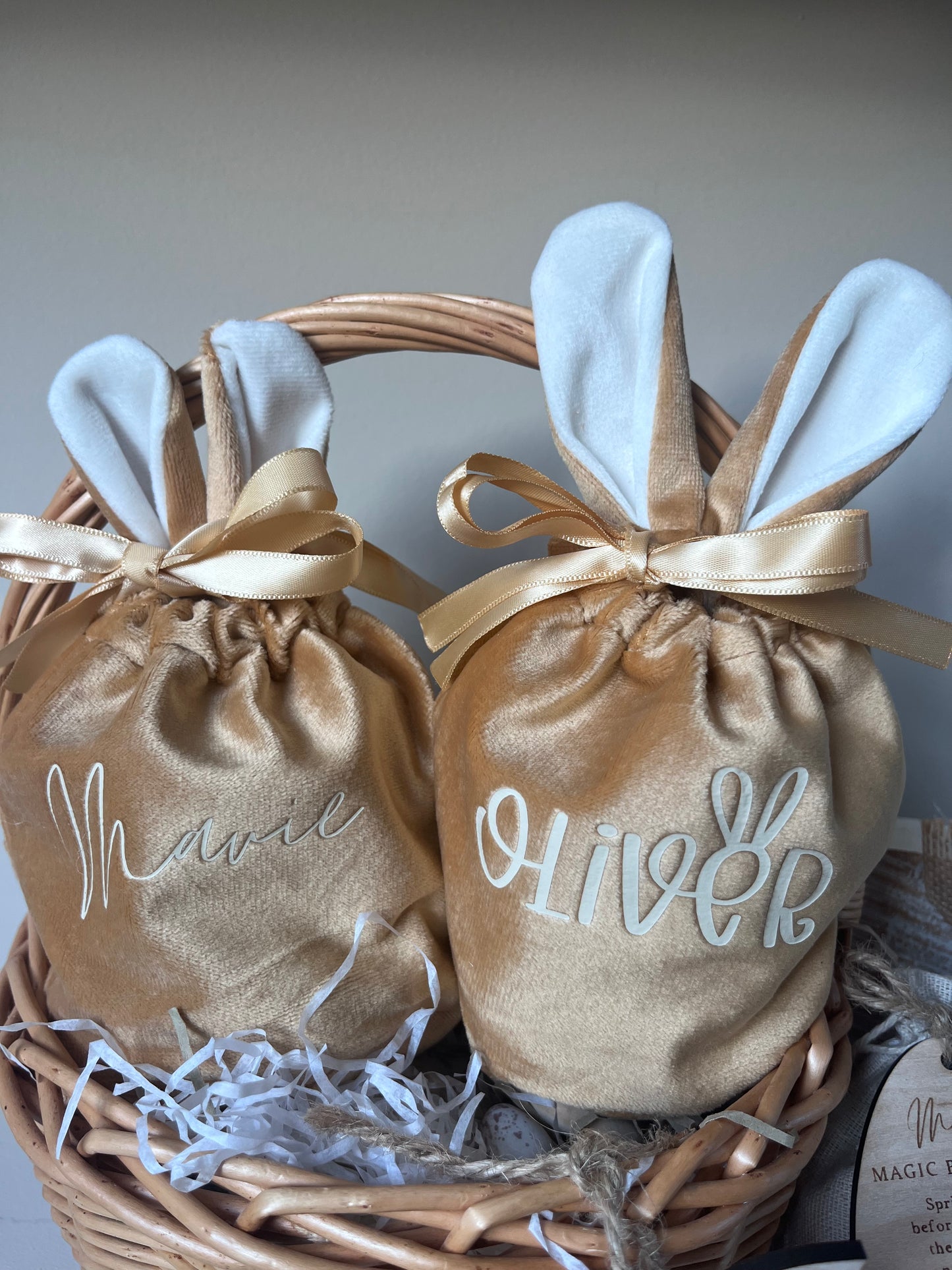 Caramel Bunny Bags