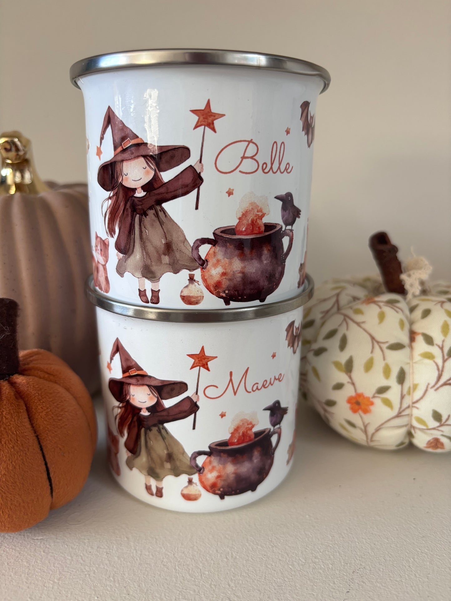 Halloween Witch Mug & Treat bag