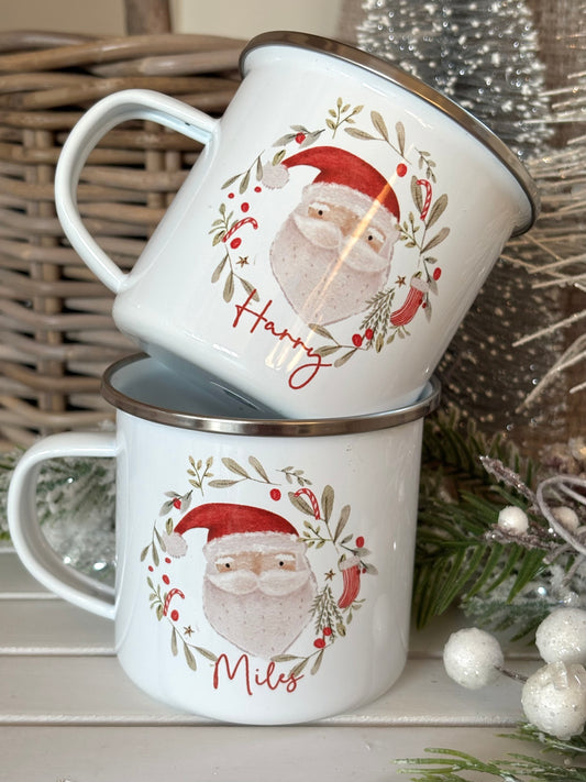 Personalised Santa Mug & Treat Bag
