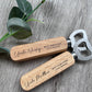 Personalised Beer Bottle Opener Best Godfather Godparent Gift