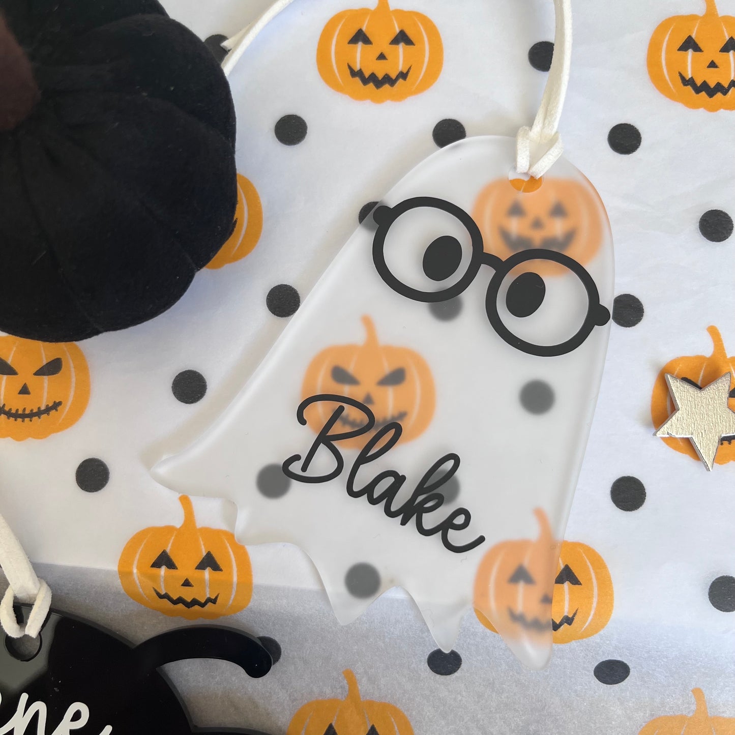 Personalised Halloween Tags