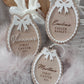 Personalised Easter Bow Basket Tag