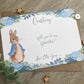 Personalised Godparent Proposal Peter Bunny Scratchcard