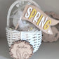 Spring Wooden Flag