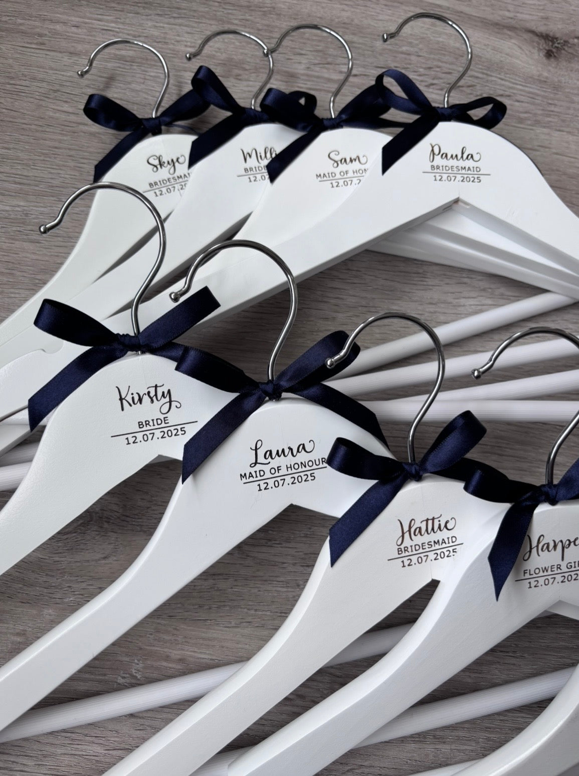 waterproof wound dressing Personalised Wedding Coathangers – Heartmadebykirsty