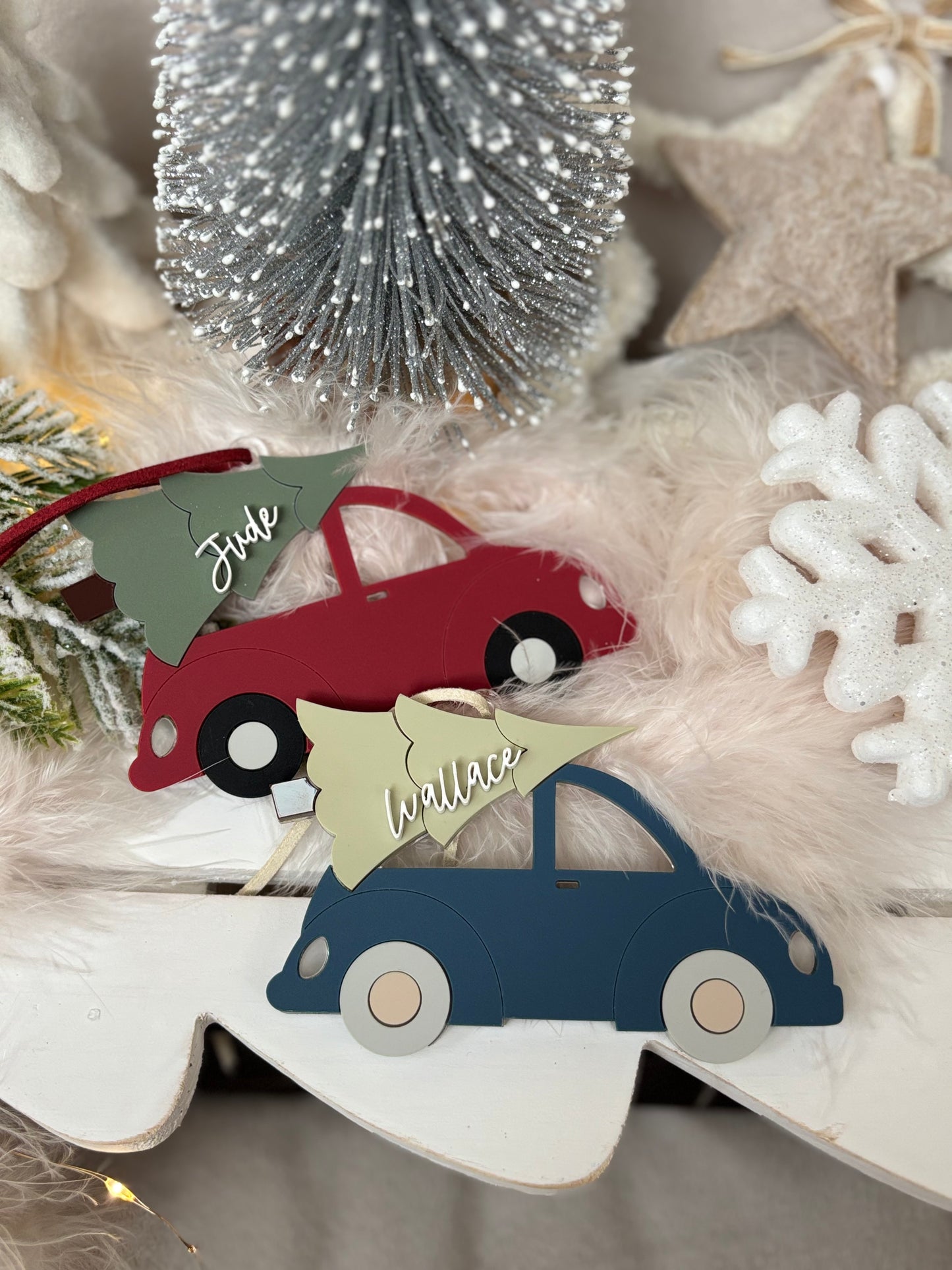Driving home for Christmas Car Bauble