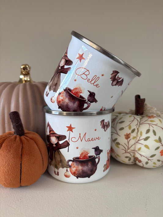 Halloween Witch Mug & Treat bag