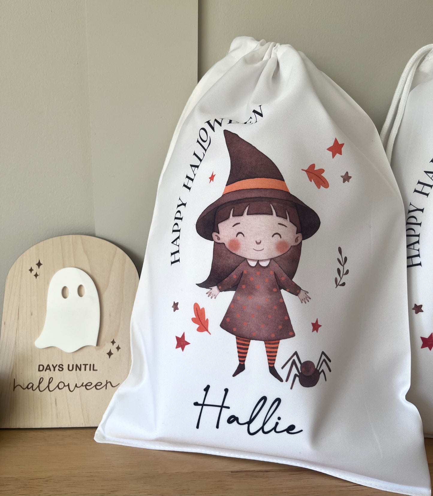 Personalised Halloween Sack