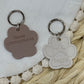 Paw Print Pet Tag - Personalised Acrylic Paw Tag