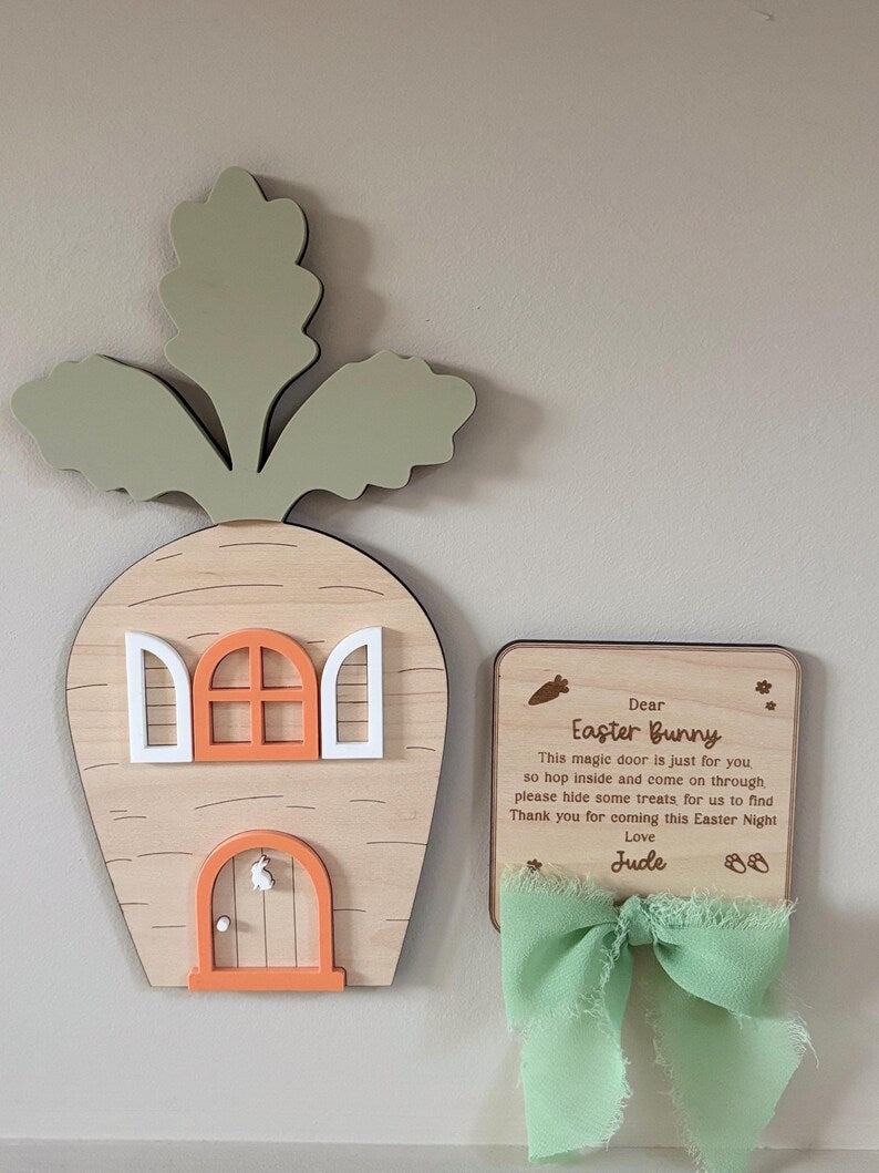 Magic Easter Bunny Door